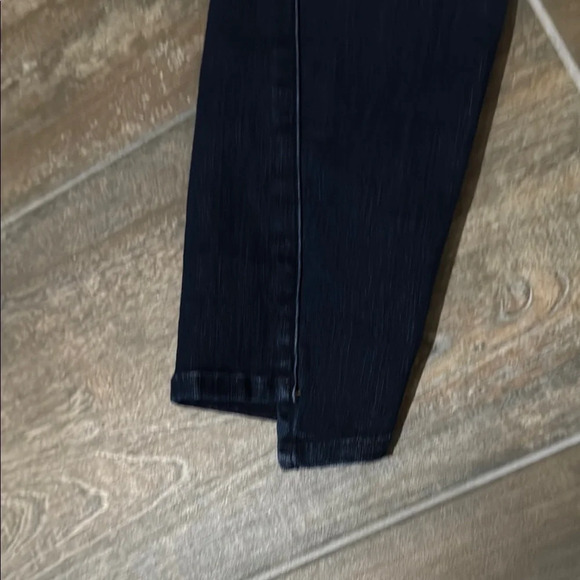 7 for all mankind Blue Skinny Jeans with Tapered Leg and Faded Look - Picture 3 of 7